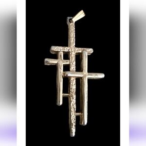 Vintage Sarah Coventry Calvary Cross Pendant